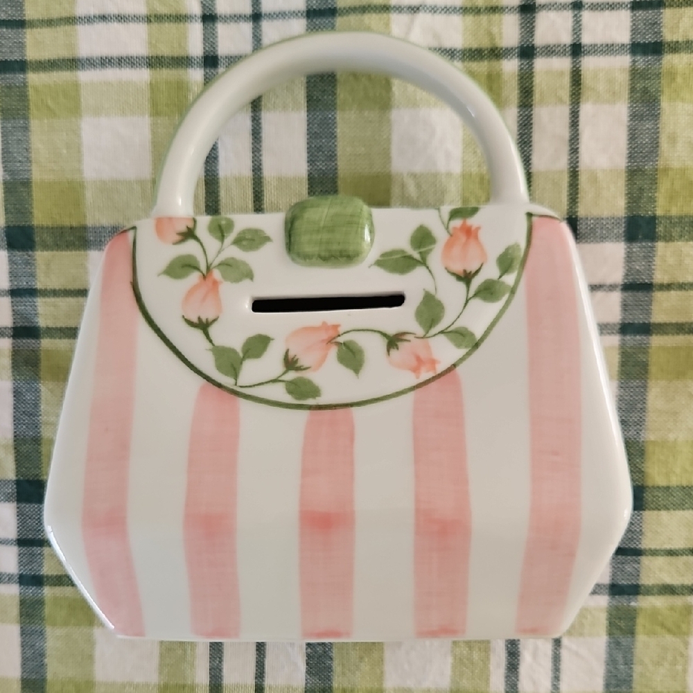Vintage Andrea by Sadek Purse Coin Bank - Picture 2 of 8